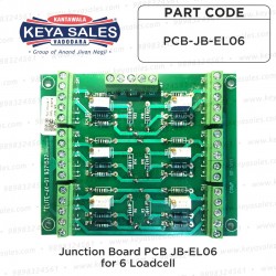 Junction Board PCB (JB) for weighbridge and 6 load cell weighing scale