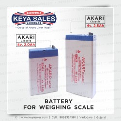 Akari Classic 4v 2.0Ah 4v 2.5Ah Sealed Rechargeable Battery