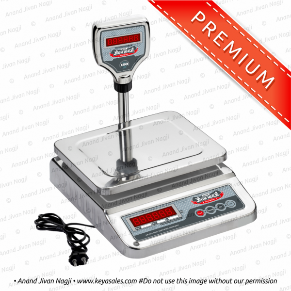 Medium SS Pole Tabletop 6v. Premium