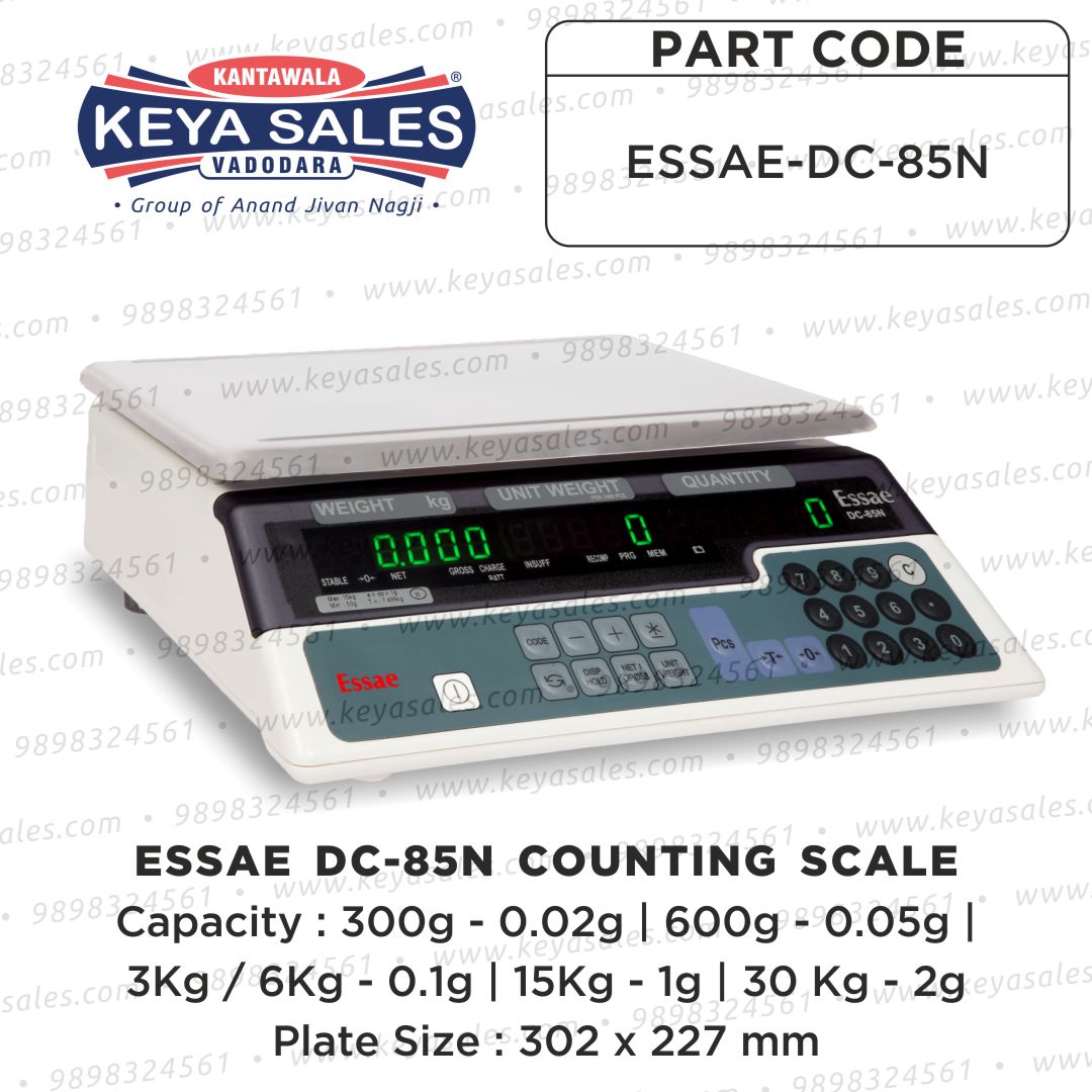 Take Control of Your Inventory and Weighing Process with the Essae DC